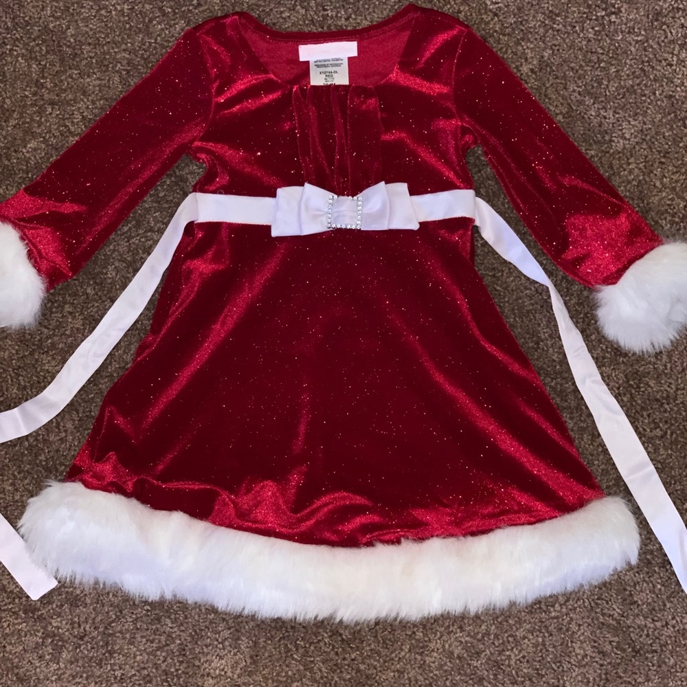Dress costume Christmas girl new no tag